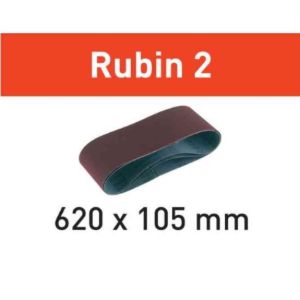 Brusilni pas Rubin 2 L620X105-P120 RU2 / 10 kos