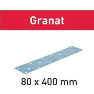 Brusni list Granat STF 80X400 P100 GR / 50 kos