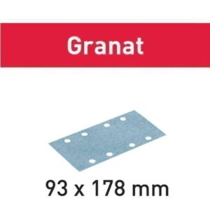 Brusni list Granat STF 93X178 P240 GR / 100 kos