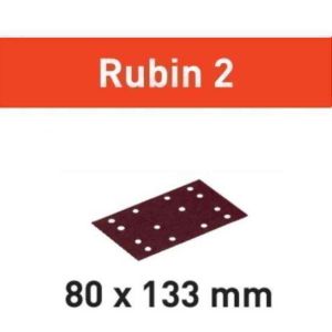 Brusni list Rubin 2 STF 80X133 P40 RU2 / 50 kos