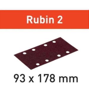 Brusni list Rubin 2 STF 93X178 / 8 P220 RU2 / 50 kos