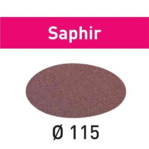 Brusni list Saphir STF D115 / 0 P50 SA / 25 kos