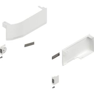 Set pokrivnih kap BLUM AVENTOS HK TOP, SERVO-DRIVE, u. m.,svilnato bela, 23K8000