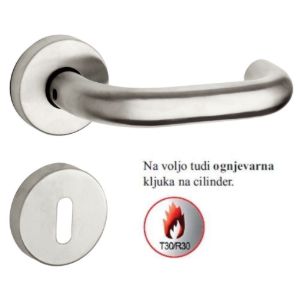 INOX101 KLJUKA NA CILINDER OGNJEVARNA30'
