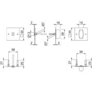 ploska-rozeta-hoppe-inox-wc-mere