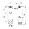 nosilec-za-garderobno-cev-oval-6-30-x-15-mm-cink-nikljan-mere