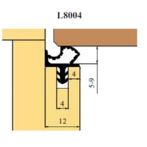 TESNILO TRELLEBORG L8004 BEŽ