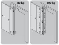 Kubica spona K-8080 ČRNA 80 kg-primer