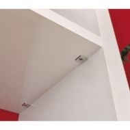 Nosilec polic PK2 vijačni ø izvrtine 5 mm ponikljan-primer