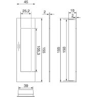 utopni-rocaj-za-drsna-vrata-45-x-155-mm-inox-crn-mere