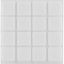 Drsnik iz filca, kvadrat, 22x22,debelina filca 3 mm,samolepilni,bel,vsebina 16 kos