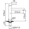 kuhinjska-armatura-ca116i-solido-tlacna-inox-mere