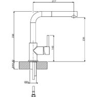 kuhinjska-armatura-trenta5-mix35d3-solido-tlacna-krom-mere