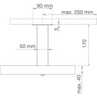barska-konzola-capri-ravna-50-x-50-mm-visina-170-mm-aluminij-crn-mere