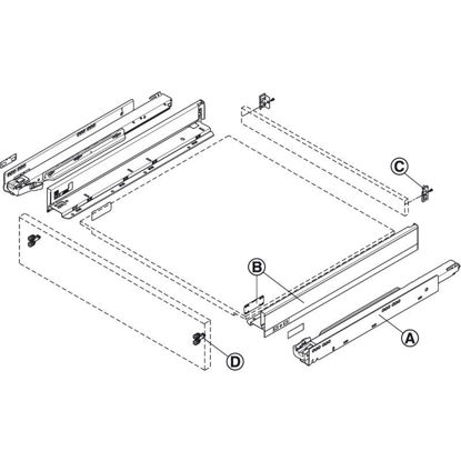 set-za-predal-blum-legrabox-pure-visina-n-blumotion-s-40kg-nl-400-orion-siva