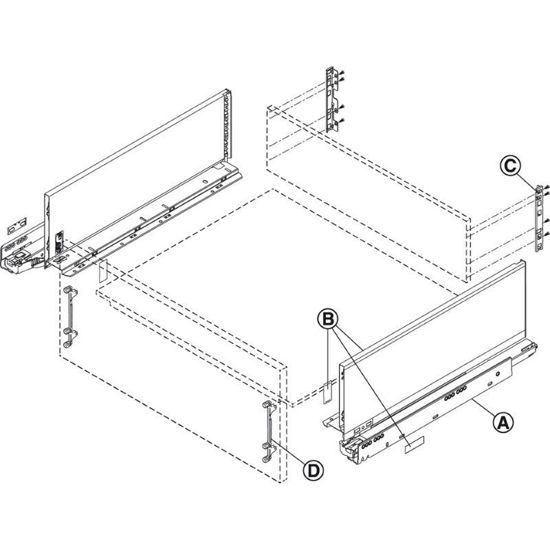 set-za-predal-blum-legrabox-pure-visina-c-blumotion-s-40kg-nl-270-p-srebrna