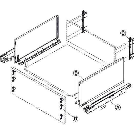 set-za-predal-blum-legrabox-pure-visina-f-blumotion-s-70kg-nl-550-p-srebrna