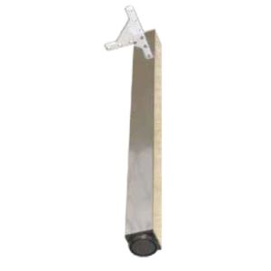 NOGA MIZE H-71*6*6cm VOGALNA KROM