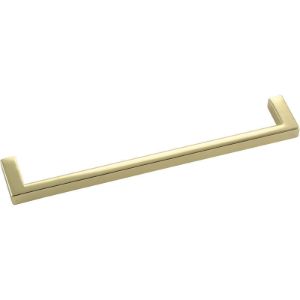 Pohištveni ročaj Macha razmak lukenj 160 mm, širina 168 mm, ZN, med. poliran