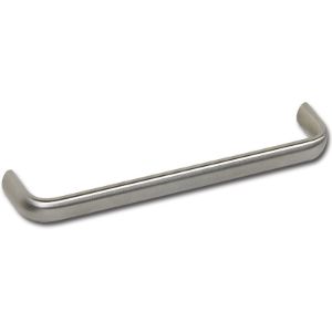 Pohištveni ročaj Ellyndra, razmik lukenj 128 mm, širina 136 mm, inox, krtačen