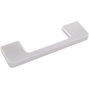 Pohištveni ročaj Nestor, razmik lukenj 96 mm, Š 108 mm, cink. lit., krom., mat