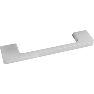 Pohištveni ročaj Nestor, razmik lukenj 128 mm, Š 140 mm, cink. lit., krom., mat