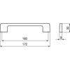 rocaj-nestor-razmak-lukenj-160-mm-s-172-mm-zn-barva-kovine-bobnano-mat