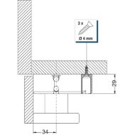 pritrdilec-noge-unico-z-robom-vijaki-umetna-masa-plastika-crna