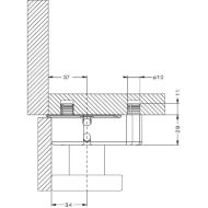 pritrdilec-noge-unico-z-robom-za-pritrditev-z-mozniki-o-10-mm-um-masa-crna