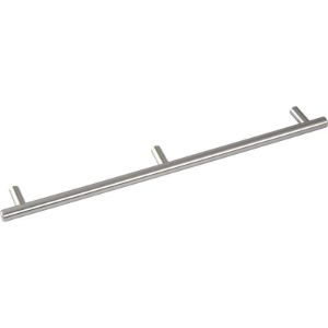 Pohištveni ročaj Enija, ø 12 mm, razmik lukenj 860 mm, Š 900 mm, inox, krtačen