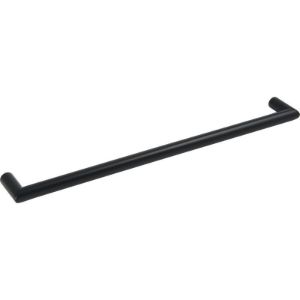 Pohištveni ročaj Pasari, votel, razmik lukenj 288 mm,Š 300 mm, inox, črn, mat