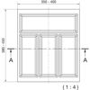 vlozek-pribora-classico-agoform-sk-450-mm-globina-450-mm-skrilavec-siva