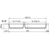 vlozek-pribora-classico-agoform-sk-450-mm-globina-500-mm-skrilavec-siva