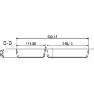vlozek-pribora-classico-agoform-sk-550-mm-globina-500-mm-skrilavec-siva