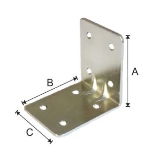 KOTNIK 80*80*55/2,5mm 8L ZN