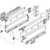 Set držal Z36D0080 ANTARO BLUM Tandembox  D, umetna masa