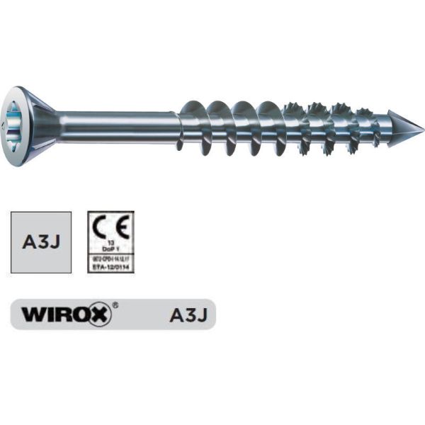 Vijak z vgreznjeno glavo SPAX-M 3.5 x 45 DN, torx 15 Wirox