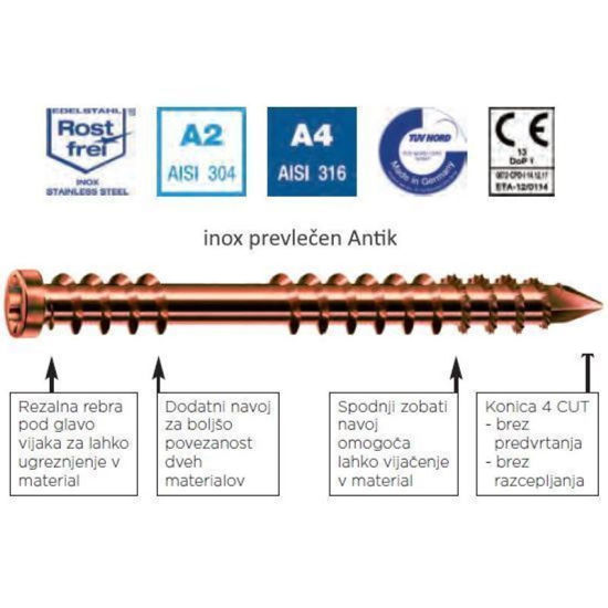 vijak-spax-d-50-50-delni-torx-a2-antik