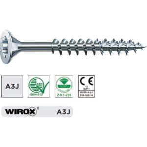 VIJAK SPAX VGR.GL 3,5*35 TX DELNI BEL