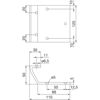 konzola-i-kws-120mm-za-plosce-rocaja-aluminij-srebrno-eloksiran