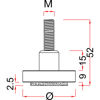 vijaki-za-vis-nas-s-podn-alu-plas-drsnik-o40-m8x25-alu-polfe-cink