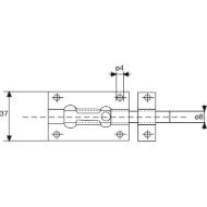 raven-zapah-za-zaklepanje-standard-100-mm-cinkan