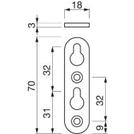 posteljno-okovje-70-x-18-x-3-mm-2-odprtini-za-kljuc-jeklo-cinkano