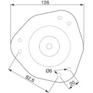 noga-mize-h-71-6cm-siva