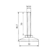 regulacijska-nogica-fi30-m10-30