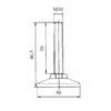 regulacijska-nogica-fi50-m10-30