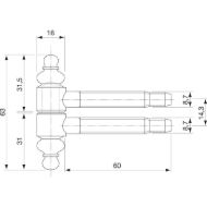 uvrtno-nasad-2-delno-s-cil-glavo-o-16-mm-vis-nasad-63-mm-medeninjeno-jeklo