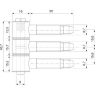 naticni-tecaj-3-del-za-brazd-les-vrata-o-16-mm-vis-467-mm-meden-jeklo