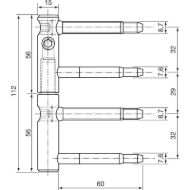 uvrtno-nasadilo-anuba-3-dim2-delsornik-60-mm-vis-112-mm-o-15-mm-sreb-cink