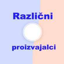 Različni proizvajalci